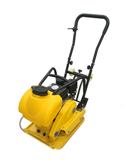 Виброплита 80 кг, 13,5кН (Loncin) бак, коврик, колесный комплект TOR C-80T