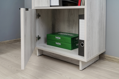 Гостиная ФЛЕКС - ФЛЕКС 25 Стеллаж Дуб Шавиниган