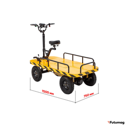 Платформенная электротележка RuTrike СКЛАД 1500