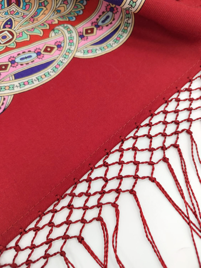 Павловопосадский платок Подмосковье 1988-5