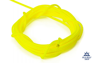 Линь 1.5мм Sigalsub Yellow Fluo Polyester, за 1м