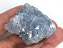 Целестин голубой, друз кристаллов, Мадагаскар (45*43*31 мм, 85 г) №36257