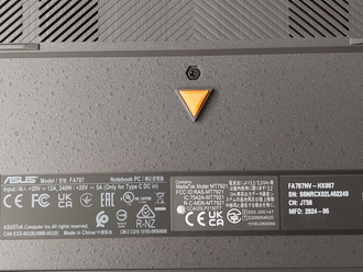 ASUS  TUF Gaming  A17 FA707NV-HX067 ( 17.3 FHD IPS 144Hz  Ryzen 5 7535HS  RTX4060(8Gb) 16Gb 512SSD )