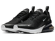 Удобные спортивные найки Кроссовки Nike Air Max 270 Black Summit White женские AH6789-001