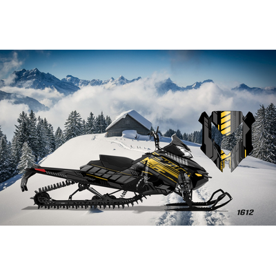 Наклейки на снегоход SKI DOO summit T3 2013 2014 2015 2016 #1612