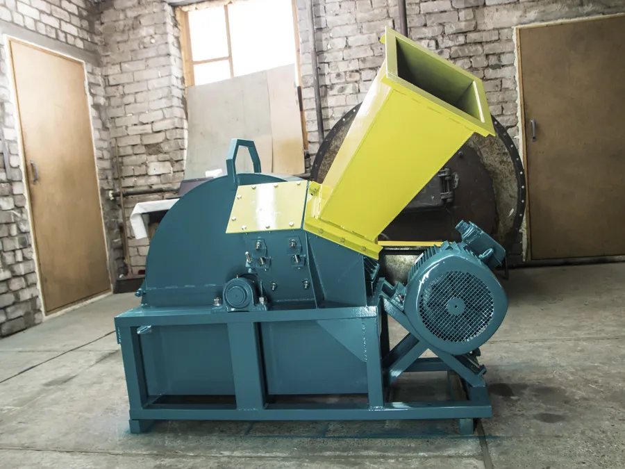 Главный вид РДМ-600 с удлинителем приёмной горловины.