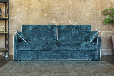 ДВУСПАЛЬНЫЙ КОМПАКТНЫЙ ПРУЖИННЫЙ ДИВАН-КРОВАТЬ НИЦЦА, МЕТАЛЛОСКЕЛЕТ С МЕХАНИЗМОМ ПАНТОГРАФ В МОСКВЕ НЕДОРОГО