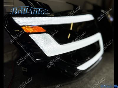 Фары Mitsubishi Pajero 4 2006-2025 тюнинг 4 линзы