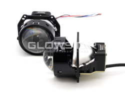 Билед модули Aozoom МИНИ-Q1 2024 3.0 дюйма, 2 чипа, 5500K, 12V, 53W/62W, крепление 3R (комплект, 2шт)