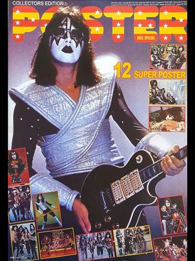 Kiss Poster Collectors Edition Kiss, Ace Frehley, Paul Stanley, Peter Criss, Gene Simmons Inside