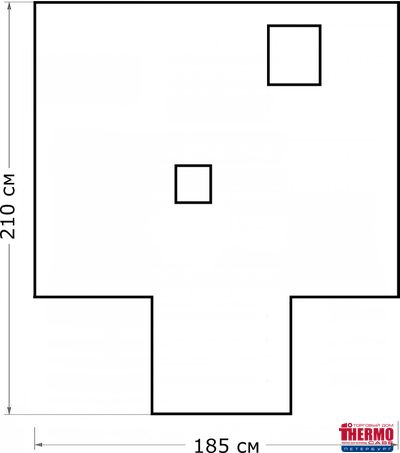 Автотепло для двигателя №17 (185*210 см)