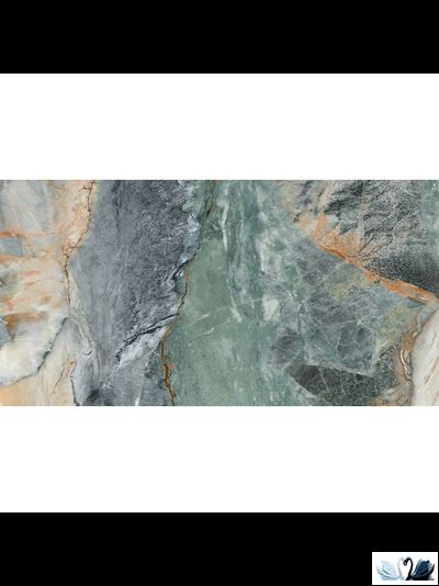 Керамогранит Fusure Ceramic FSS12041 60х120 см зеленый глянцевый