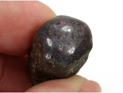 Корунд с иризацией, кристалл, полировка с одной стороны, Индия (22*15*13 мм, 10 г) №29901