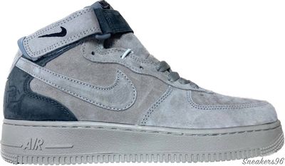 Nike Air Force 1 Mid 07 lV 8 (с Мехом) Black/Черные Унисекс