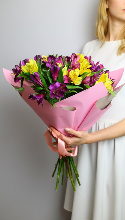 Моно букет цветов № 575