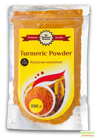 &quot;КУРКУМА МОЛОТАЯ&quot; производство Индии (Turmeric Powder) 100 г