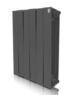 Биметаллический радиатор Royal Thermo Piano Forte Noir Sable (4 секции)