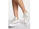С чем носить белые низкие кеды Converse Lift Ox polka dot фото