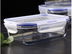 Жаропрочные контейнеры, голубой