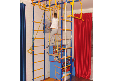 Модель "4 опорный с рукоходом" - пример установки