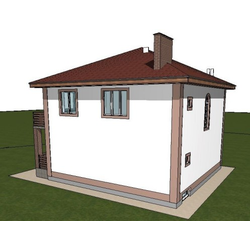 Двухэтажный дом с четырьмя спальнями 103м² (S27)