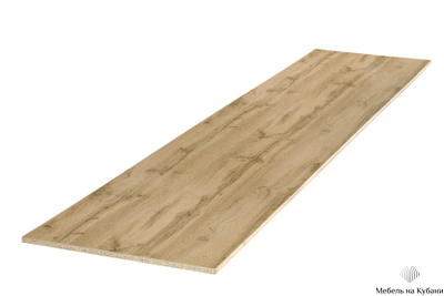 Столешница Дуб Вотан (в/с ДСП, R1, 4 200, 600, 38, 111, мт) (4200 мм)