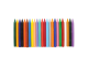 Восковые мелки ЛУЧ "Классика", 24 цвета, круглые, картонная упаковка с европодвесом, 12С 862-08