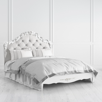 КРОВАТЬ С МЯГКИМ ИЗГОЛОВЬЕМ 140*200 SILVERY ROME S414-K00-S-B07