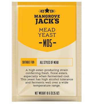 Дрожжи Mangrove Jack's для медовухи Mead M05, 10 г