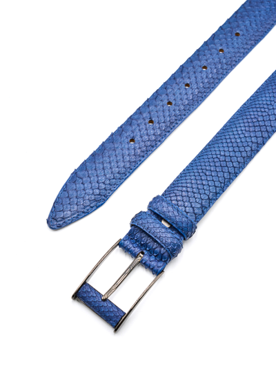 Ремень мужской 38 мм PY-s-0005 из змеиной кожи 2