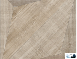 Напольная плитка Belani Поларис бежевый 418 х 418 мм под паркет (ромбы, квадраты) в магазине Marysя
