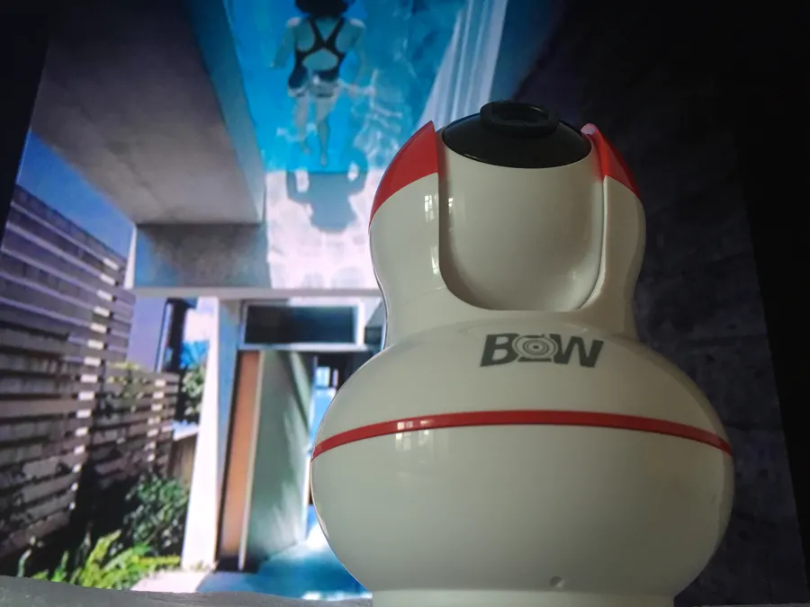 поворотная wifi видеоняня, IP видеоняня моторизированная