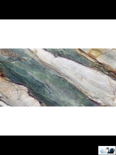 Керамогранит Ocean Ceramic Magic green 80 x 160 см зеленый полированный