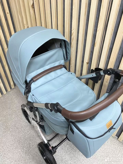 Детская коляска 3 в 1 Farfello Aimile Original Атлантида Экокожа