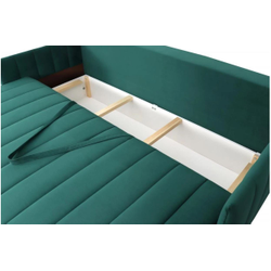 Диван-кровать "Пекин" Мора зеленый