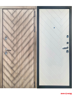 КАНАДА  Винорит Grey OAK Патина черная/Лофт капучино  (БУНКЕР)