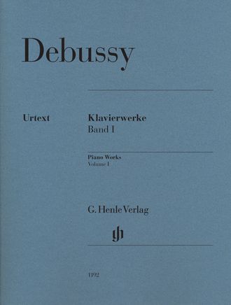 Debussy Piano Works, Volume I