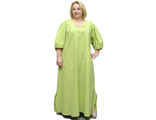 Нарядное длинное платье Арт. 2349 (Цвет салатовый) Размеры 58-84