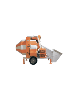 Бетоносмеситель 1200 л СБР-1200А со скипом (дизель)