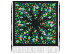 Павловопосадский платок Лунный свет 318-21