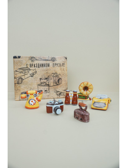 Комплект ёлочных игрушек "Ретро"