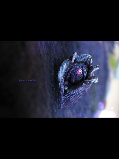 Волшебное кольцо с феей "Ночная Фея (Фея Цветов)" из коллекции необычных украшений Винсенто