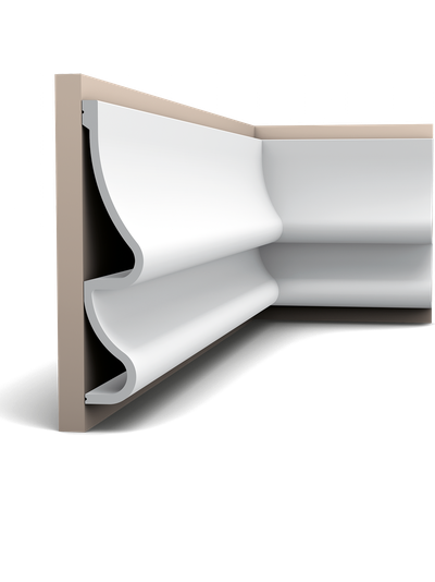 Гладкий молдинг из полиуретана Orac Decor коллекция Ulf Moritz P3071