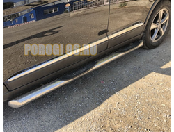 Пороги труба с проступью d76 для Haval H6 2017-…