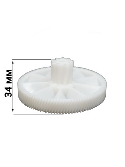 Шестерня большая для мясорубки Braun тип 4195 Power Plus, g1100, g1300, g1500 (оригинал)