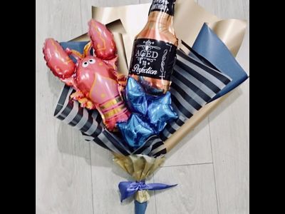 Крафт букет №27