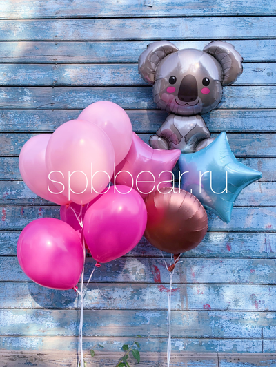 Букет из шаров Коала