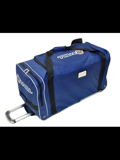 Баул хоккейный Staill 34 на колесах юниорский Casual синий