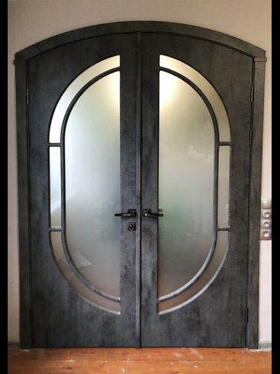 Арочная "Мальва" ДО двухстворчатая