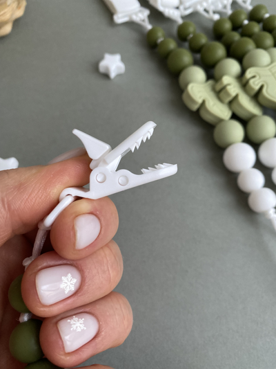 Держатель для пустышки ЛИСТ МОНСТЕРА